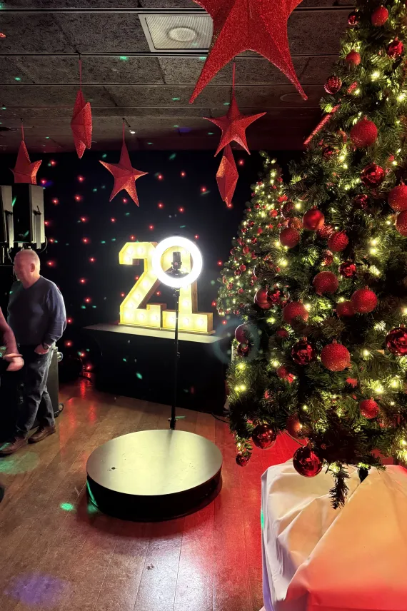 Kerst 360 Booth